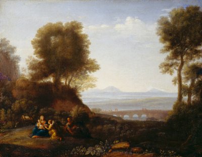 Rest on the Flight into Egypt by Claude Lorrain